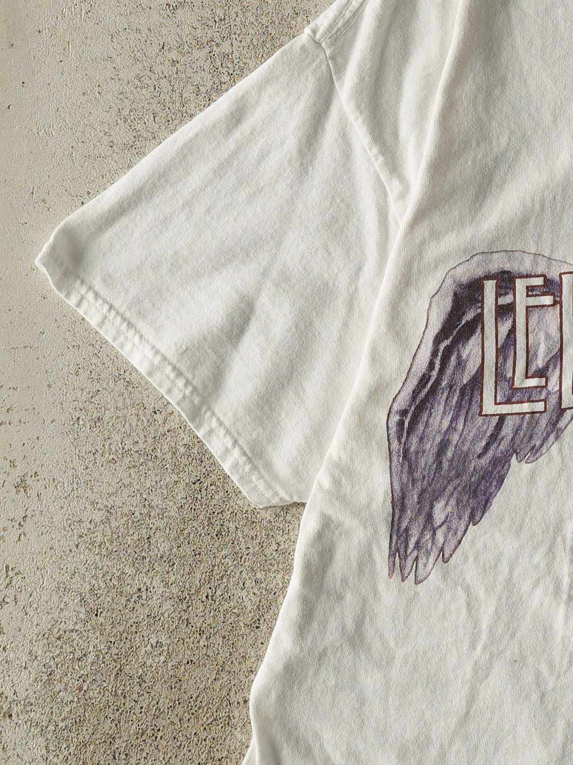 Vintage 11' White Led Zeppelin Tee (L)