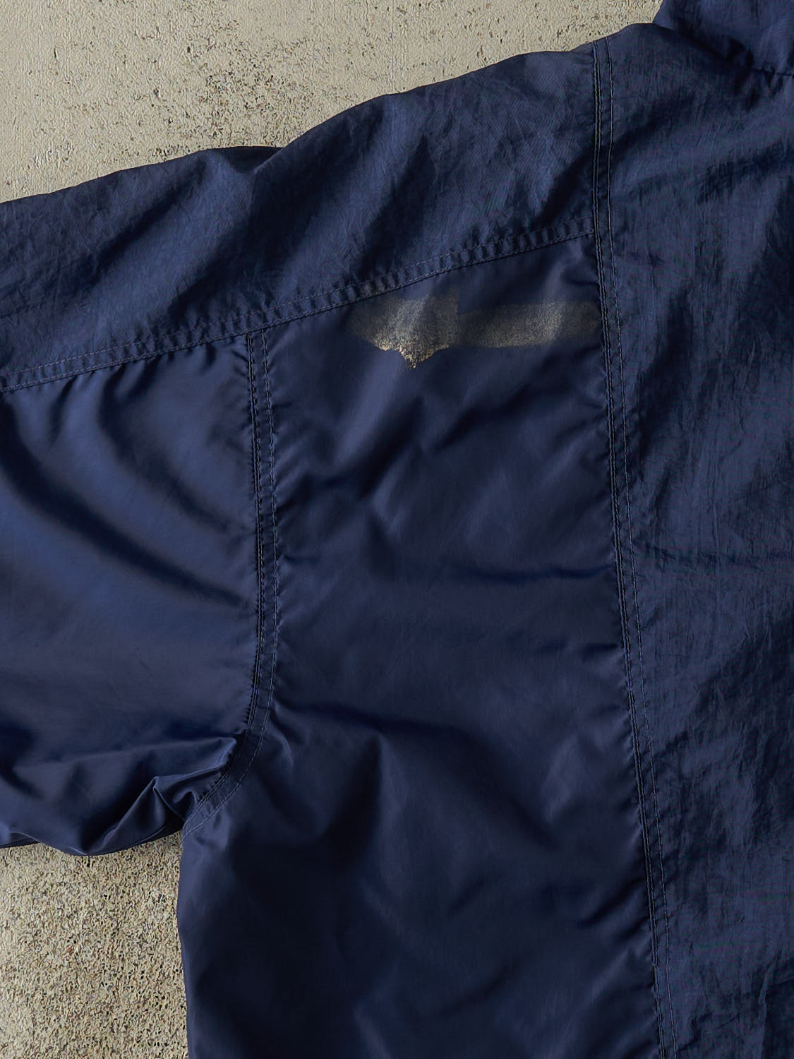 Vintage 90s Navy Blue Nike Embroidered Windbreaker Jacket (XXL/XXXL)