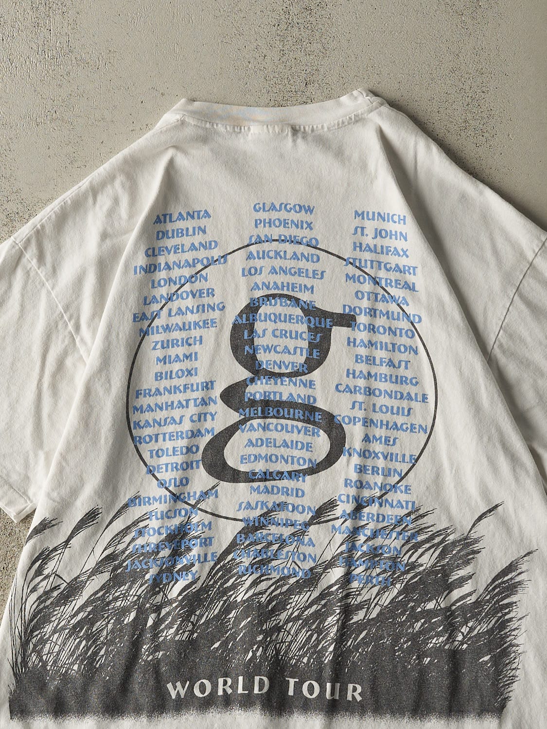 Vintage 96' White Garth Brooks Fresh Horses Single Stitch Tee (XL)