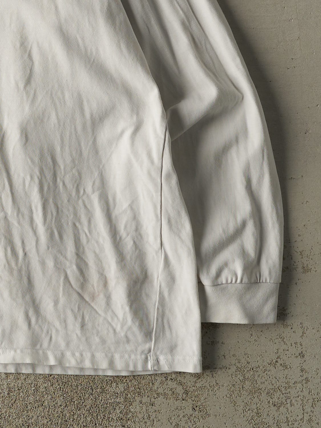 Vintage Y2K White University of Washington Nike Mock Neck Long Sleeve (XL/XXL)