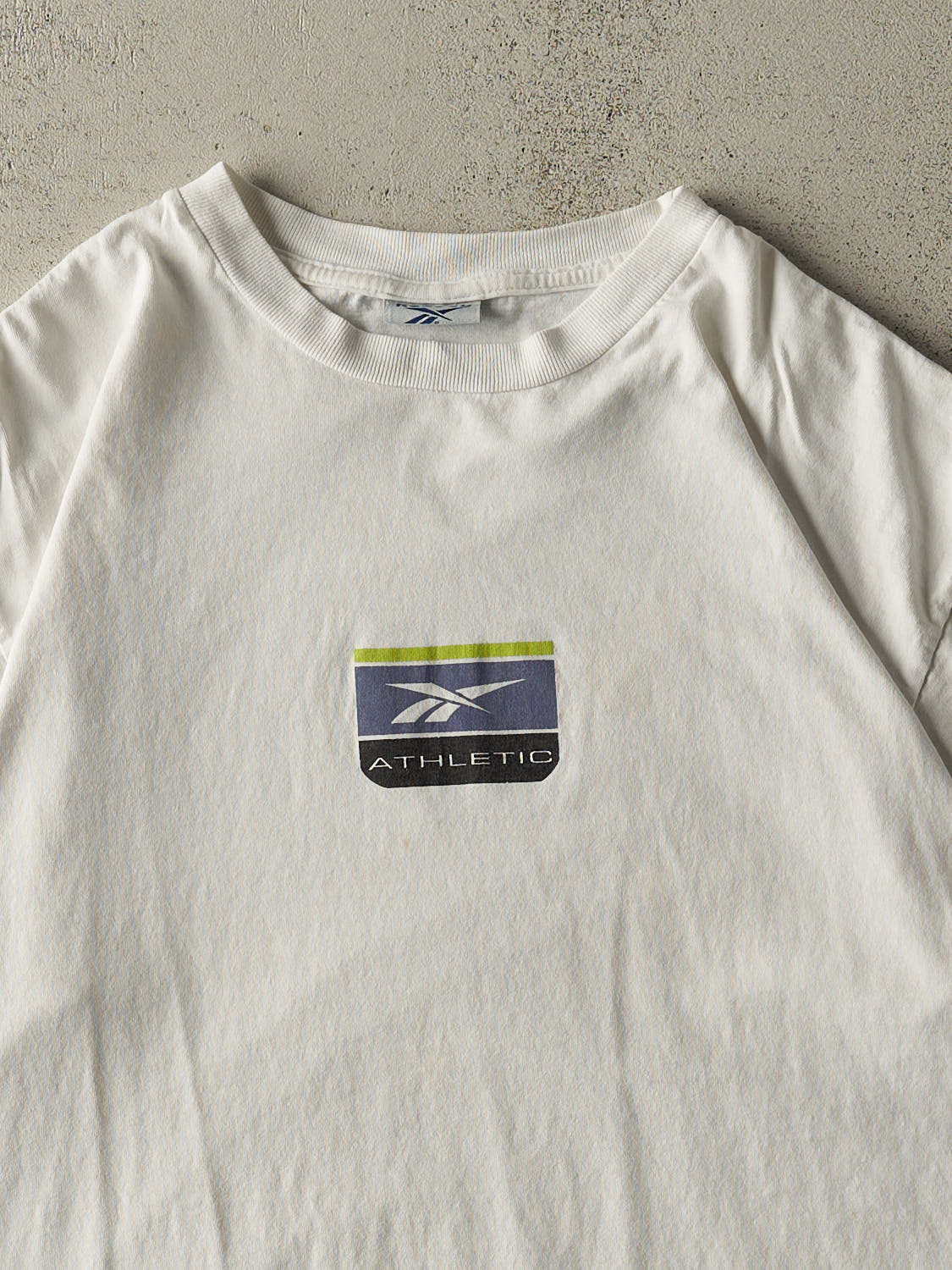 Vintage 90s White Reebok Tee (L/XL)