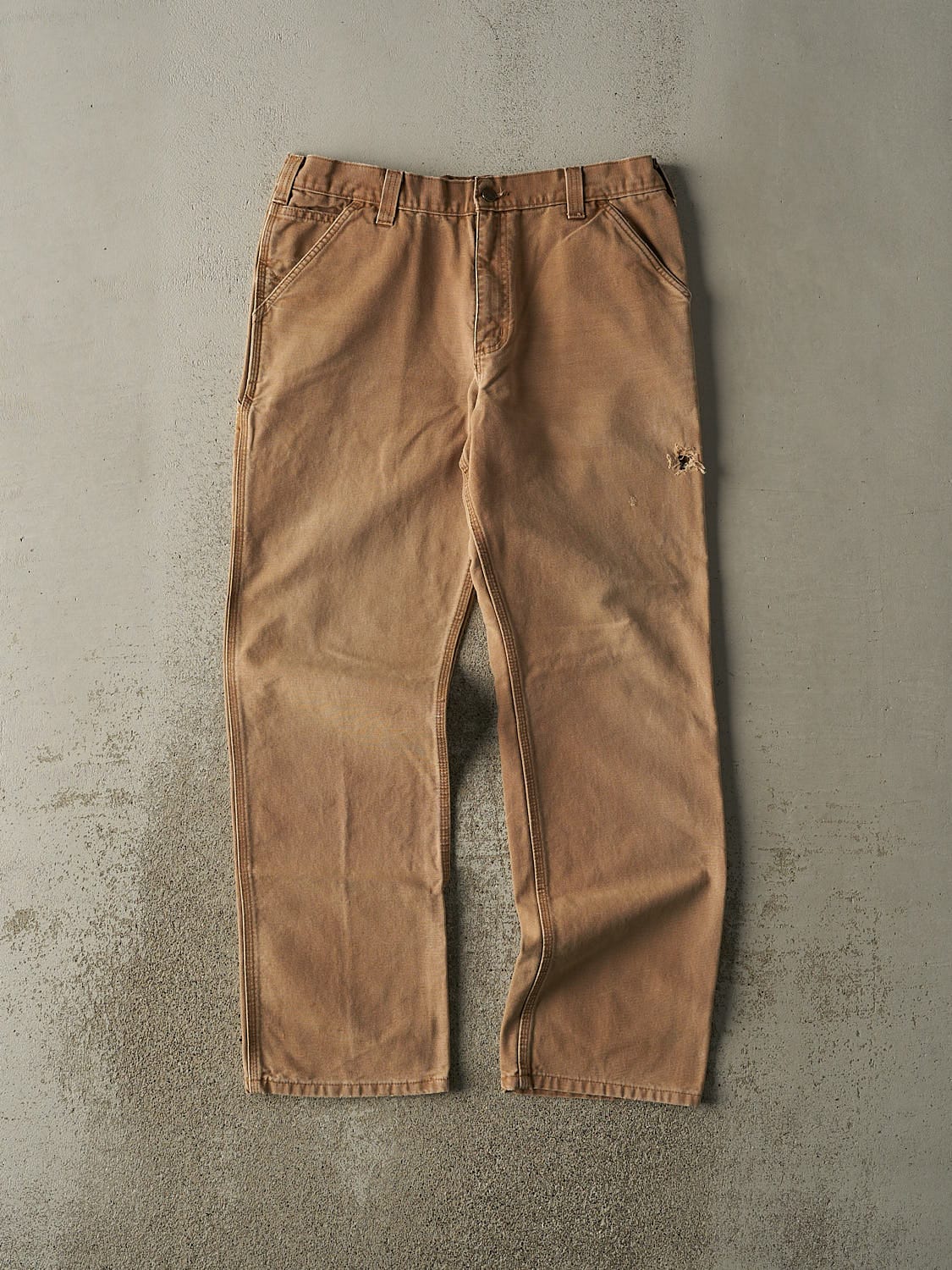 Vintage Y2K Beige Carhartt Work Pants (34x32)