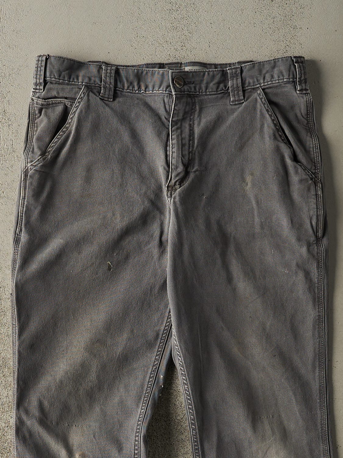 Vintage Y2K Grey Carhartt Work Pants (31x28.5)