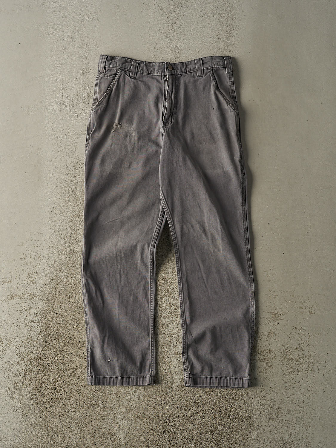 Vintage Y2K Grey Carhartt Work Pants (33x31)