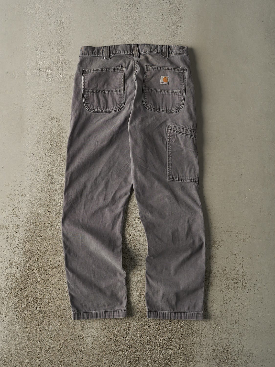 Vintage Y2K Grey Carhartt Work Pants (33x31)