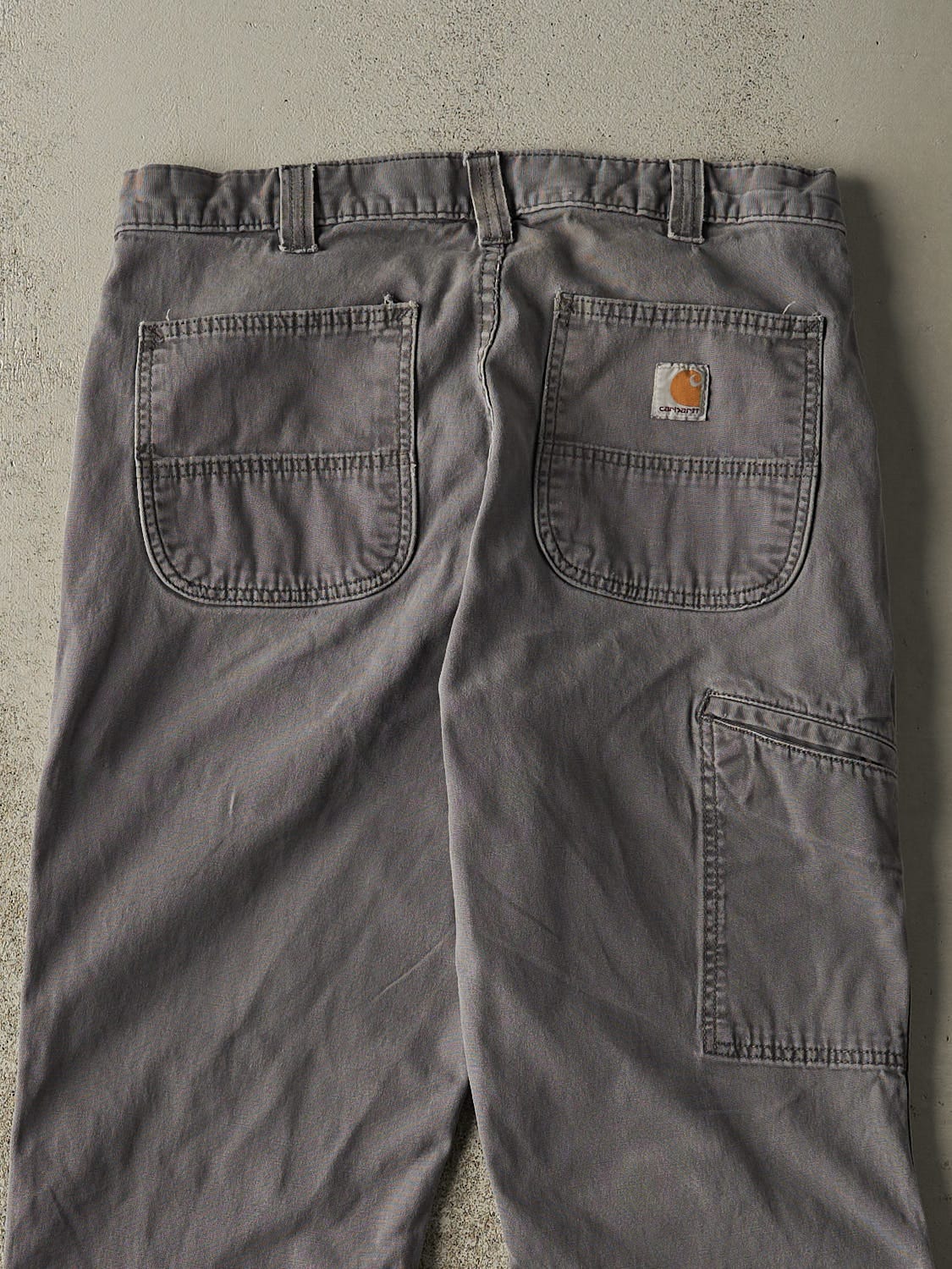 Vintage Y2K Grey Carhartt Work Pants (33x31)