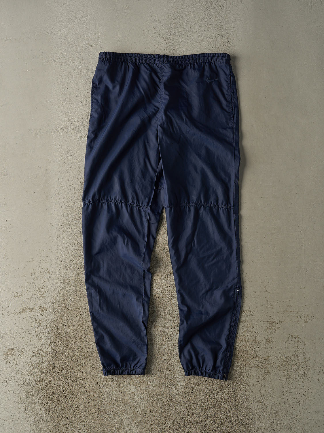 Vintage 90s Navy Blue Nike Embroidered Track Pants (35x32)