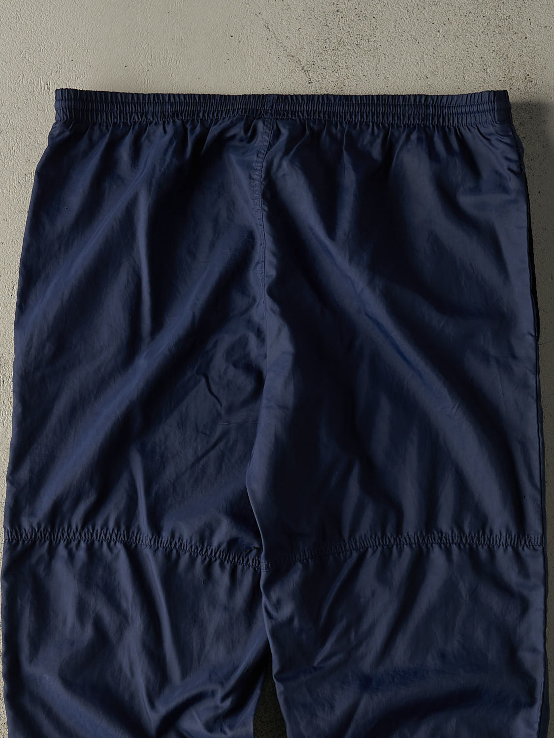 Vintage 90s Navy Blue Nike Embroidered Track Pants (35x32)