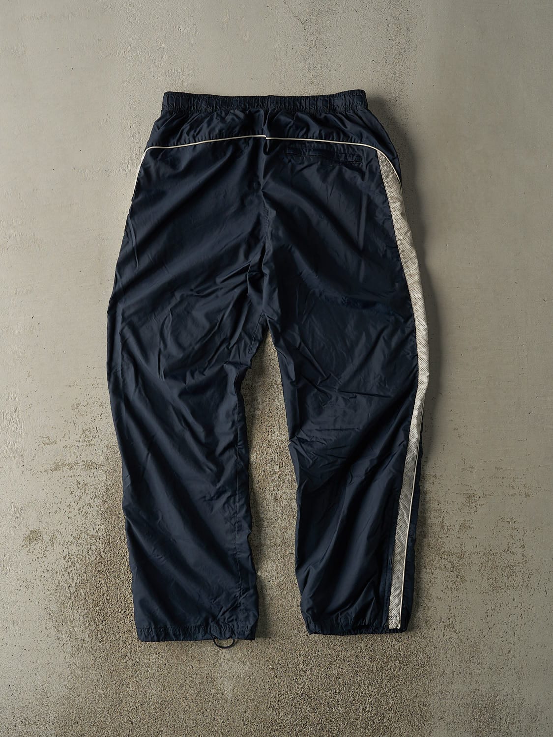 Vintage Y2K Navy Blue Nike Track Pants (33x32)