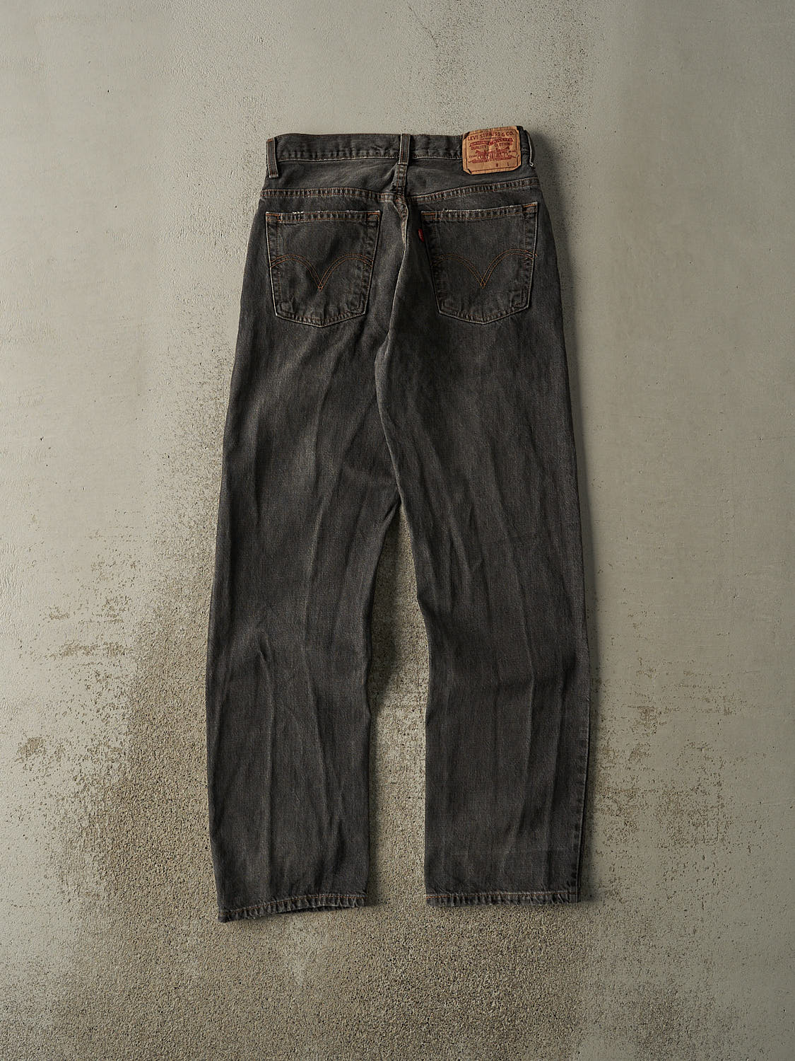 Vintage Y2K Charcoal Grey Levi's Denim Pants (29x33)