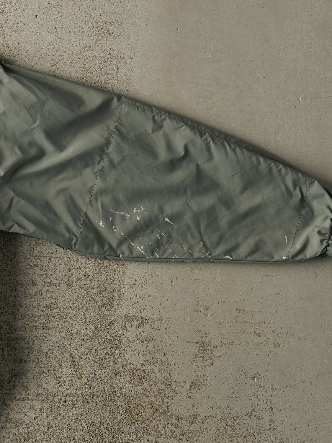 Vintage 90s Grey Army Embroidered Windbreaker Jacket (XL/XXL)