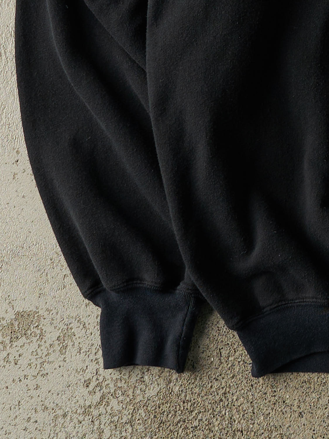 Vintage 90s Faded Black Wolf Crewneck (XL/XXL)