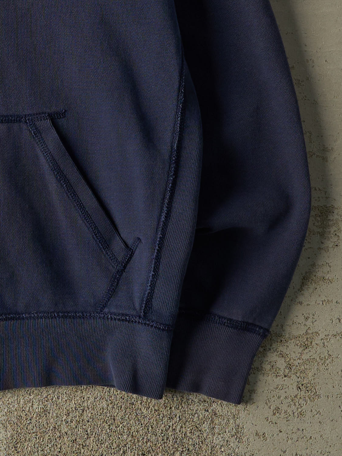 Vintage Y2K Navy Blue Polo Ralph Lauren Embroidered Zip Up Hoodie