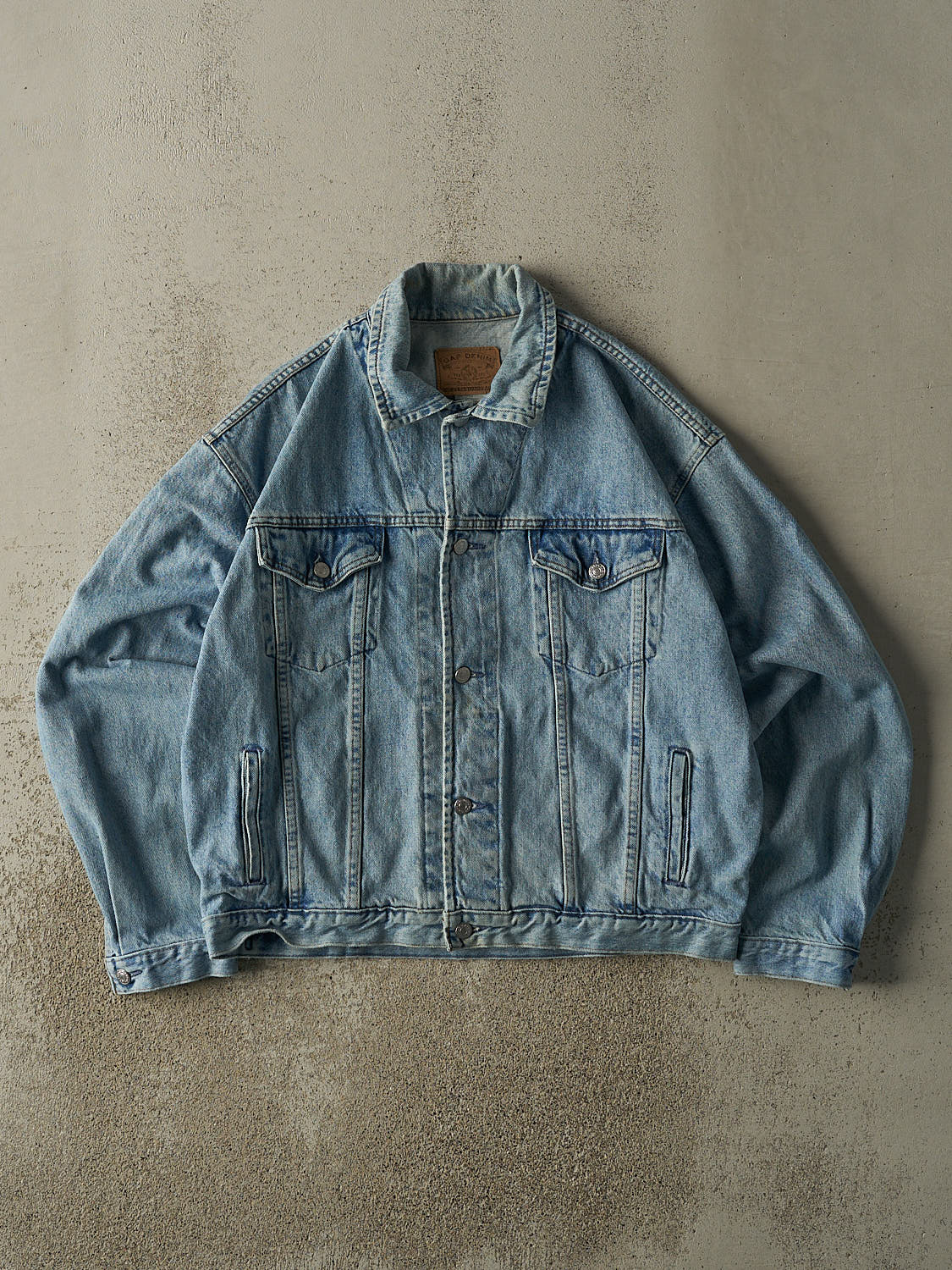 Vintage 90s Light Wash Gap Denim Jacket (L/XL)
