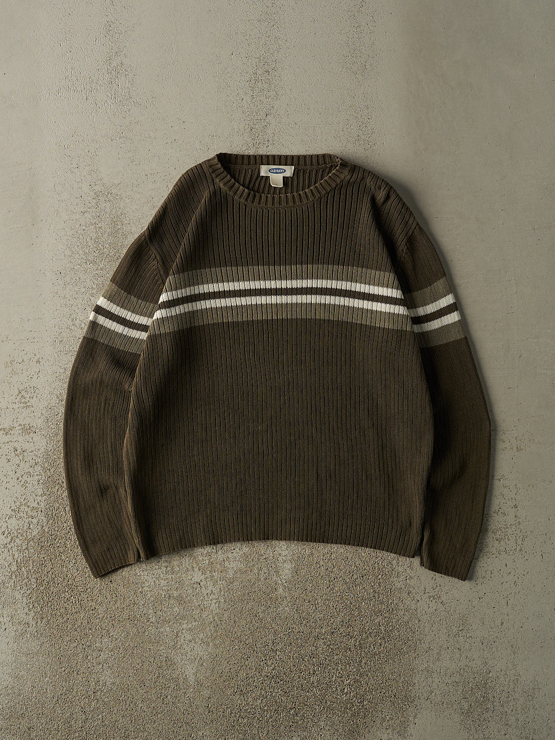 Vintage Y2K Brown & Green Old Navy Knit (M/L)