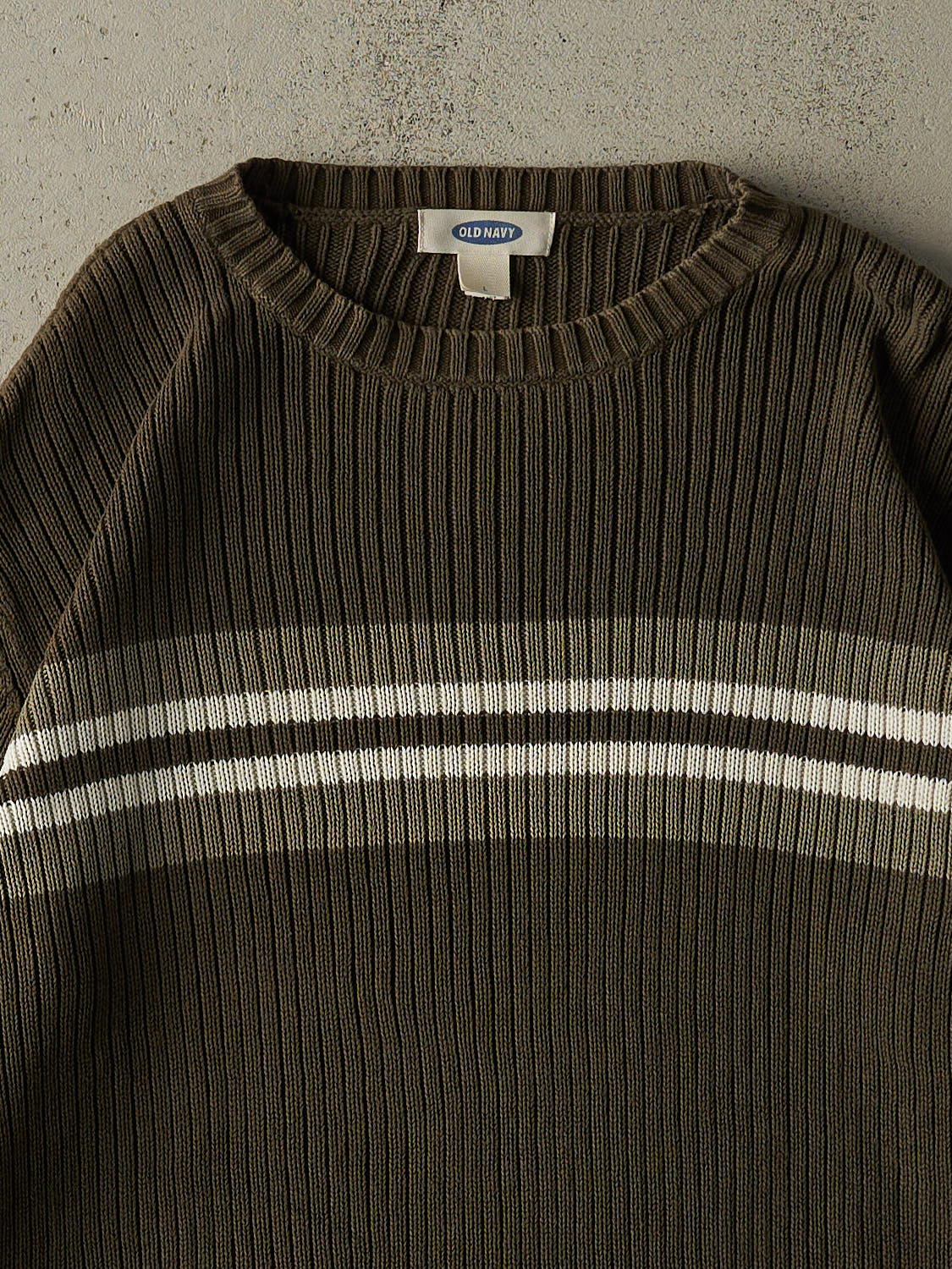 Vintage Y2K Brown & Green Old Navy Knit (M/L)
