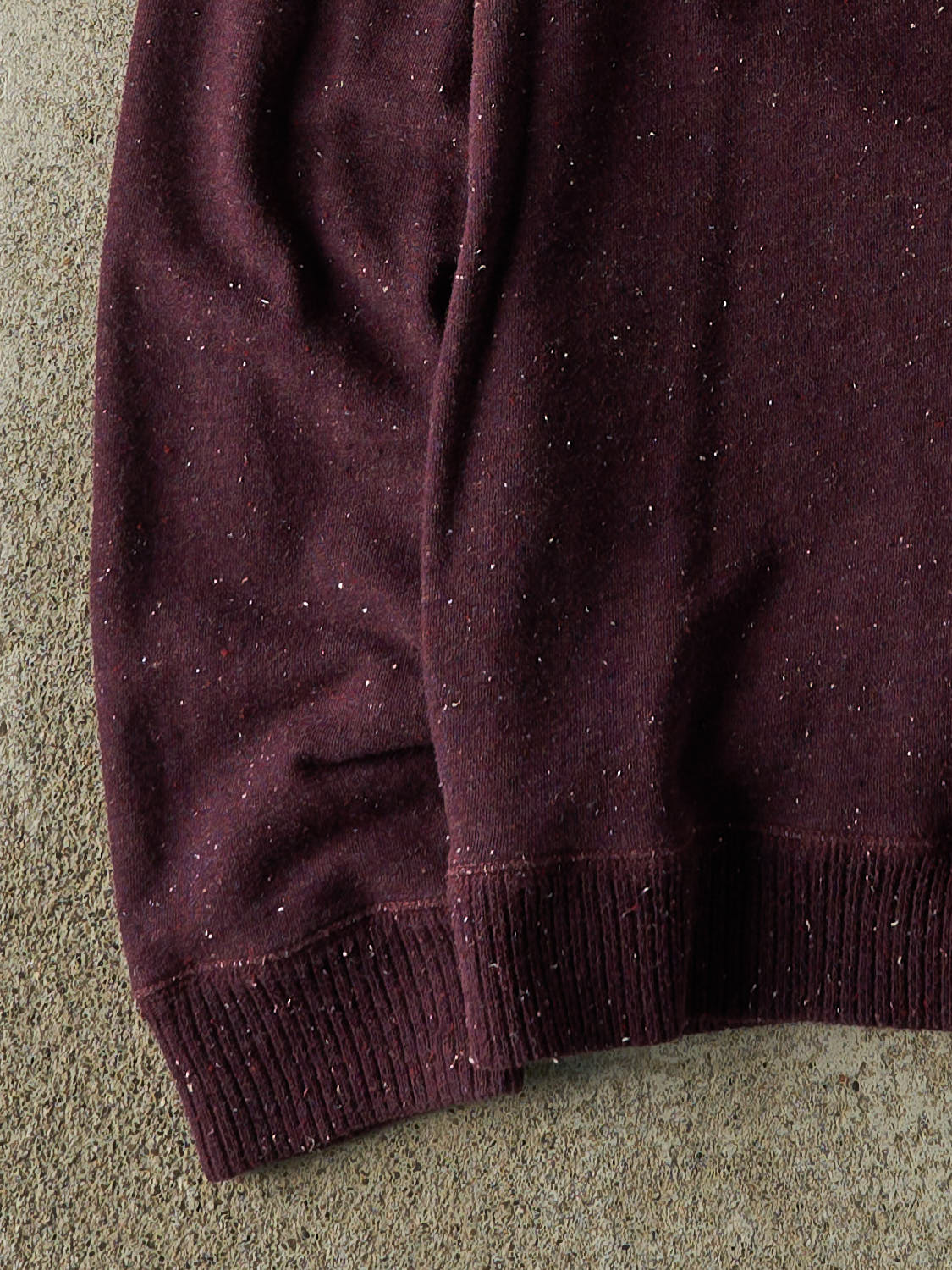 Vintage Y2K Burgundy Roots Embroidered Crewneck (L/XL)
