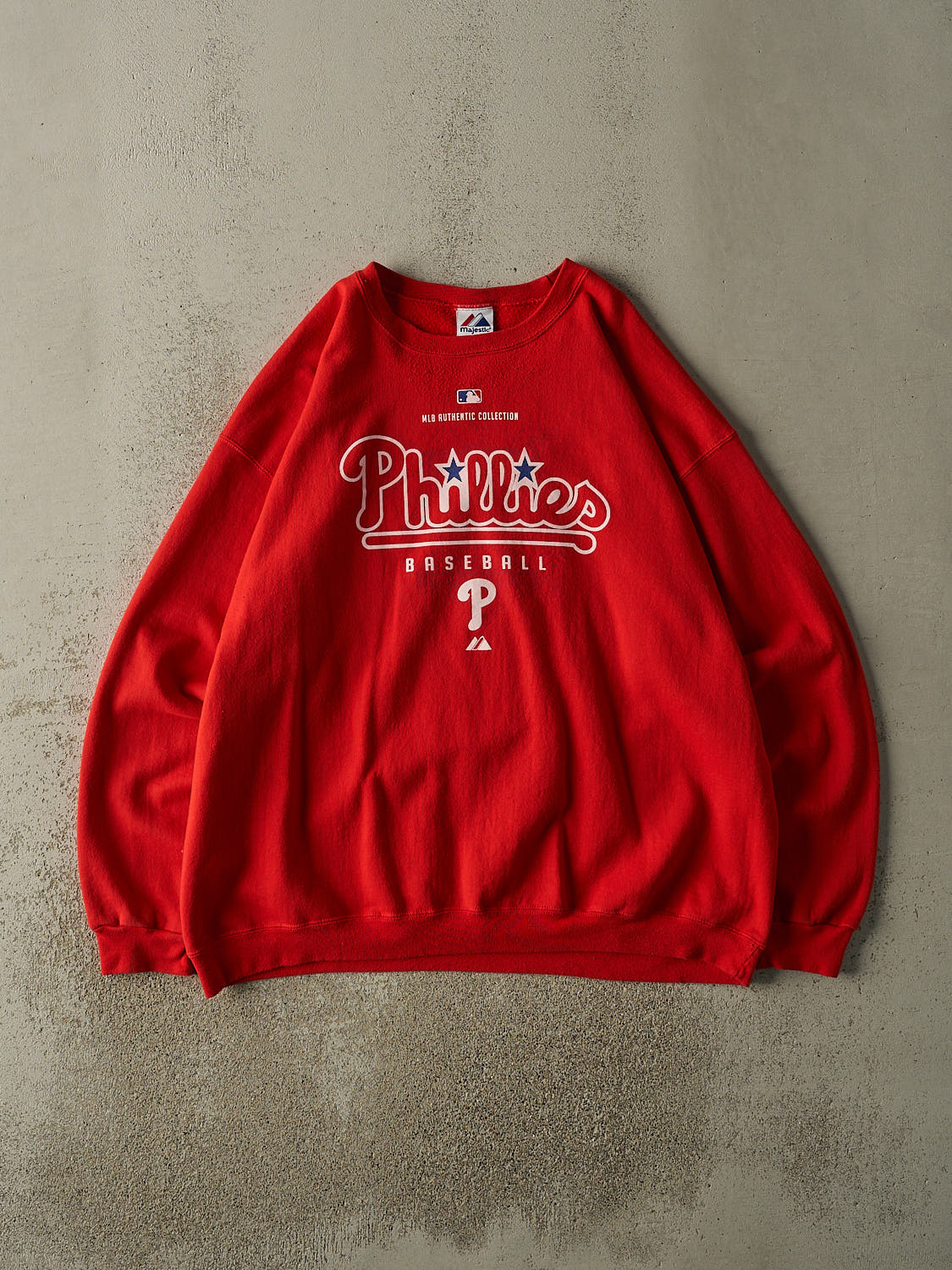 Vintage Y2K Red Philadelphia Phillies Crewneck (XXL)