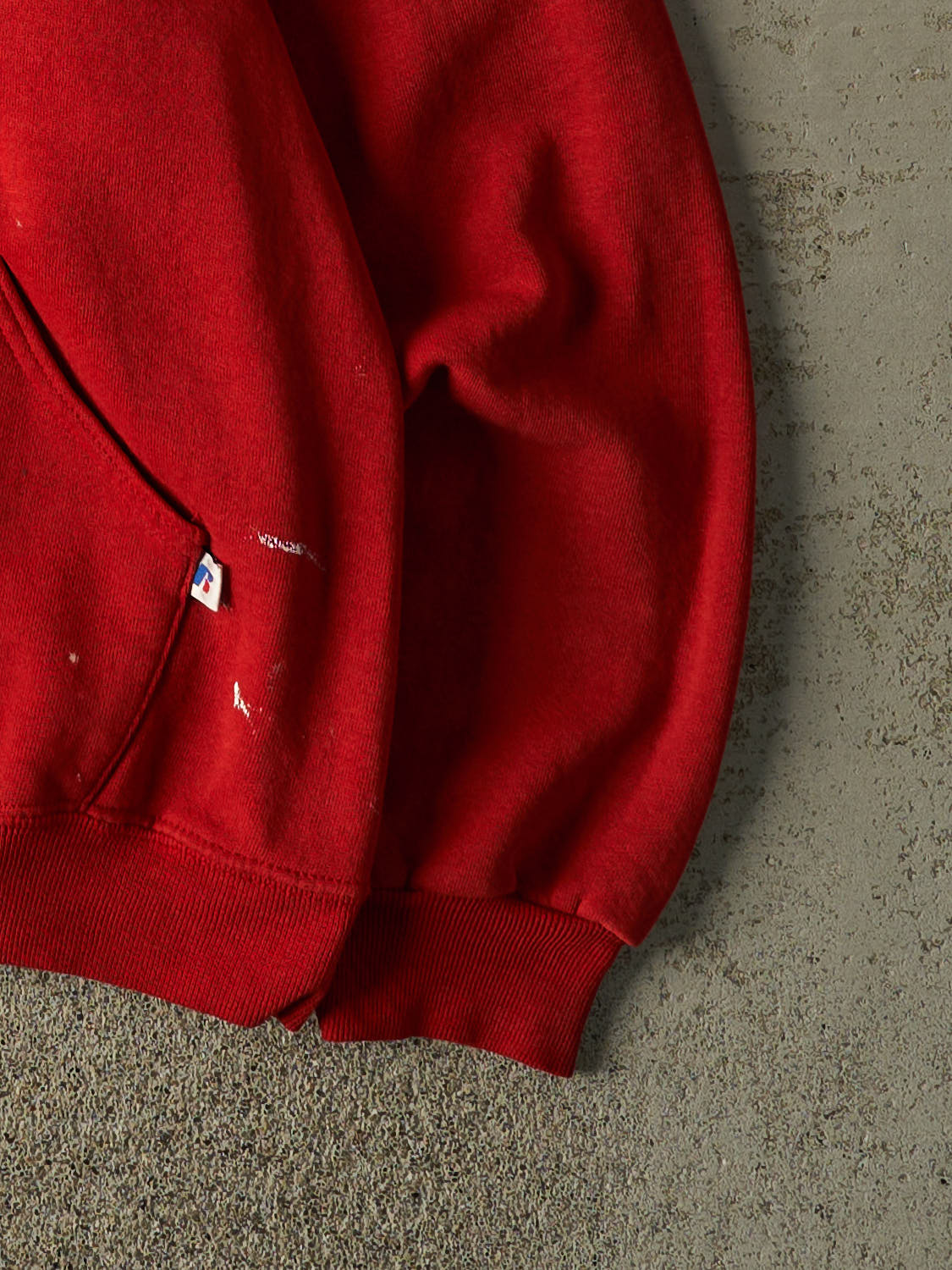 Vintage Y2K Red Russell Athletic EWU Eagles Hoodie (S/M)