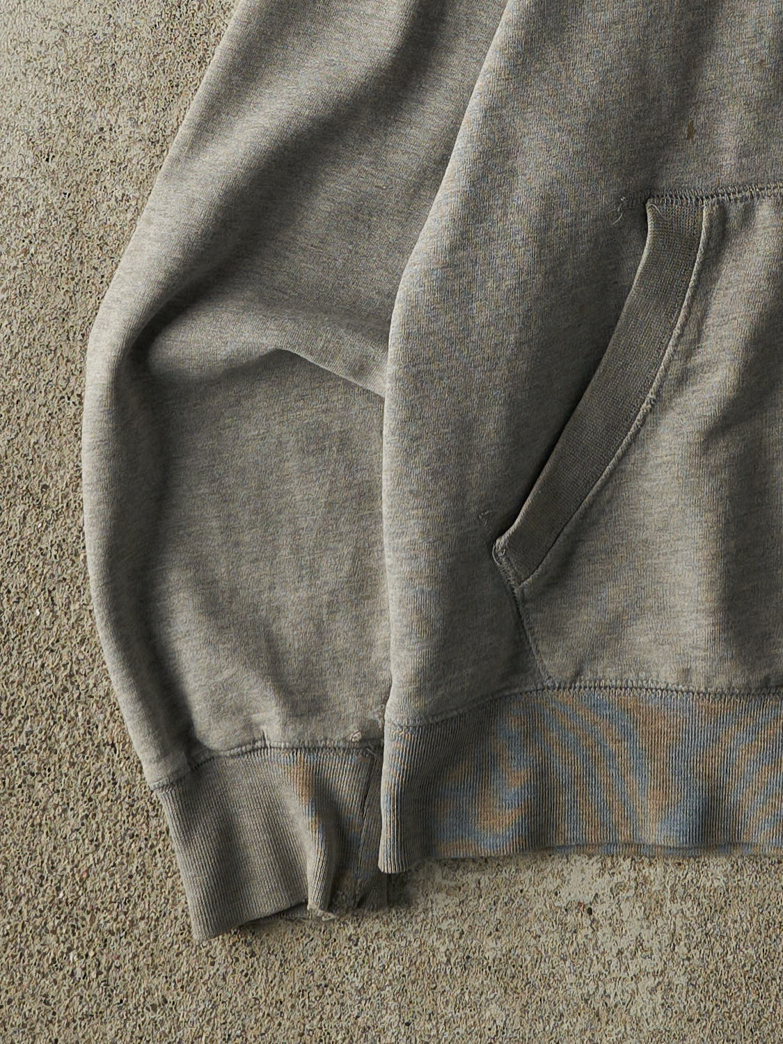 Vintage 90s Grey Old Navy Embroidered Zip Up Hoodie (M)
