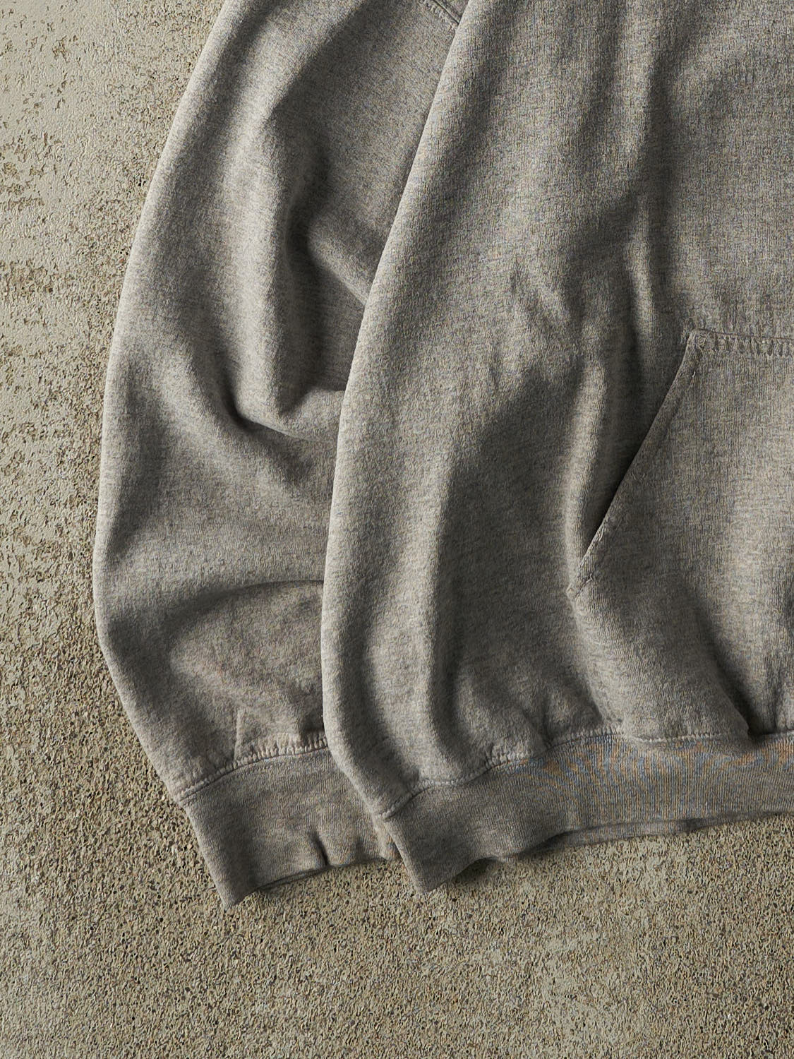 Vintage 90s Grey Ohio State Football Embroidered Hoodie (XL/XXL)