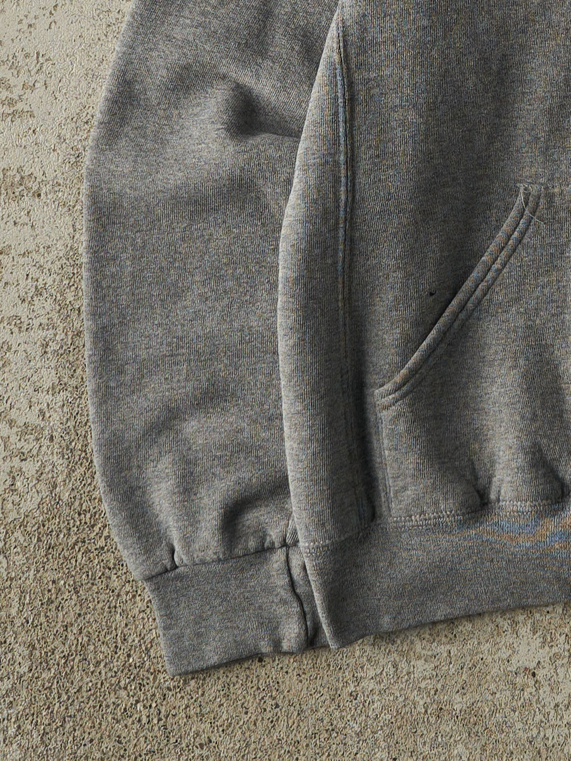 Vintage Y2K Grey Russell Athletic Penn State Embroidered Hoodie (XS/S)