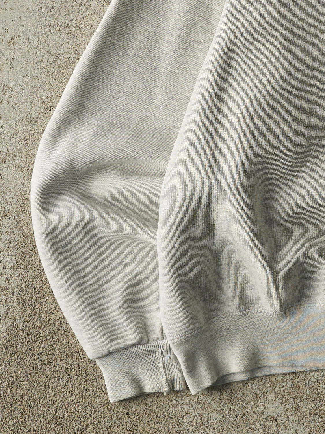 Vintage 90s Heather Grey Russell Athletic x LL Bean Turtle Neck Crewneck (M/L)