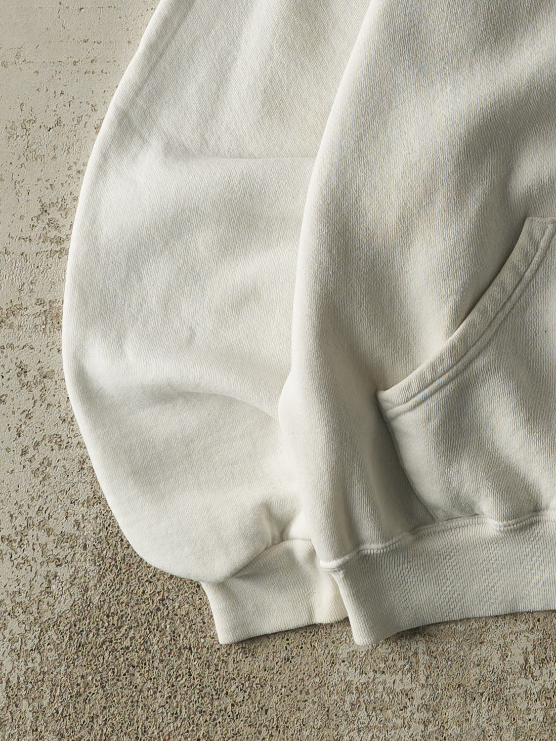 Vintage 02' White Russell Athletic Ohio State Hoodie (L/XL)
