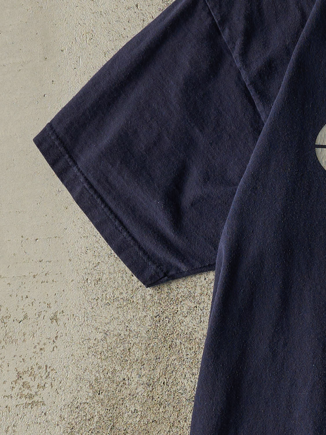 Vintage 90s Navy Blue Fila Logo Tee (L/XL)