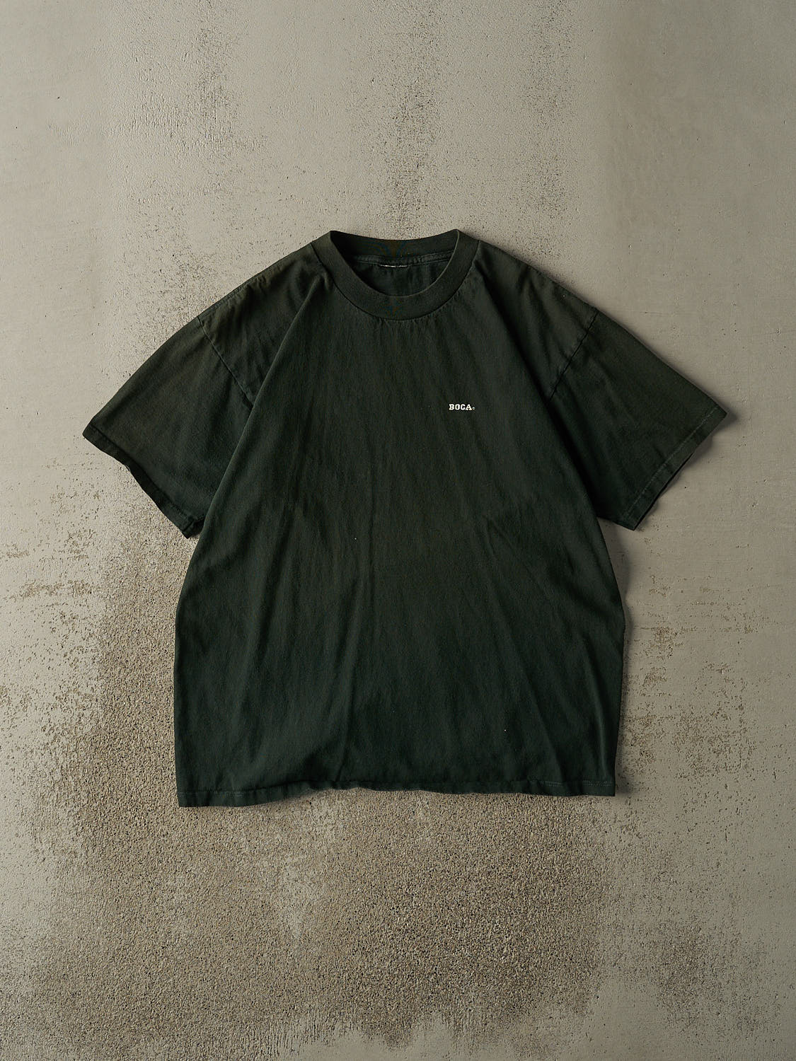 Vintage 90s Green Boca Tee (L)