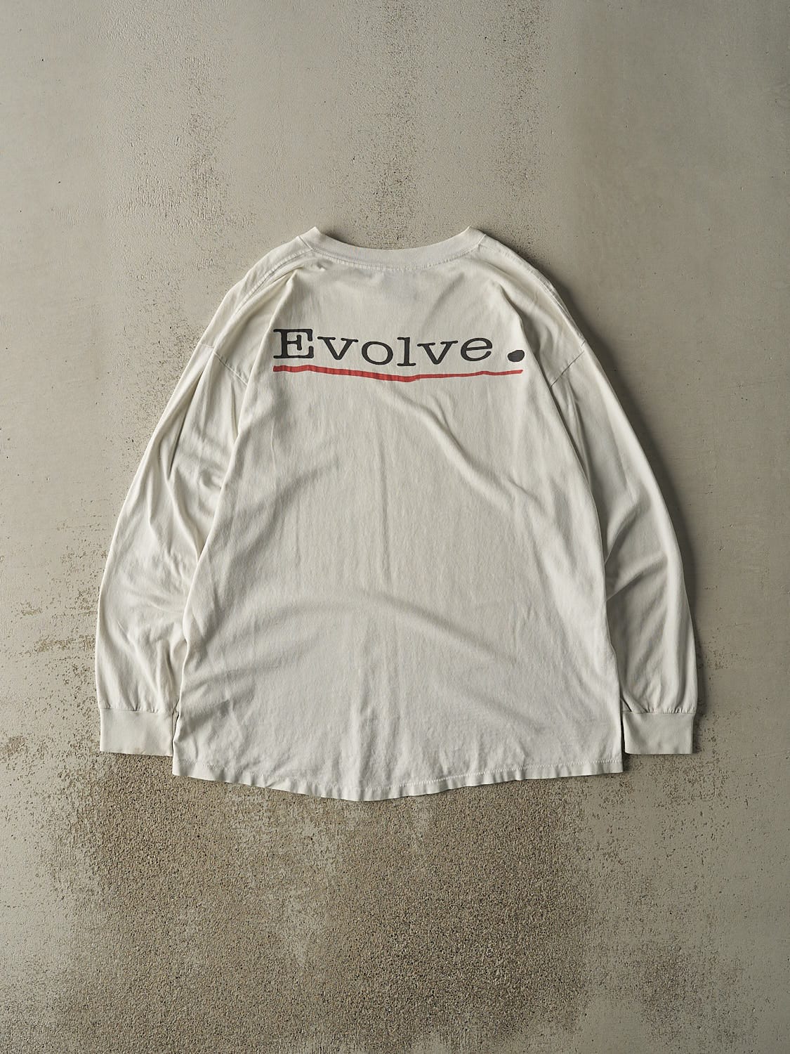 Vintage 90s White WHFS Radio Long Sleeve (XL) – Rebalance Vintage