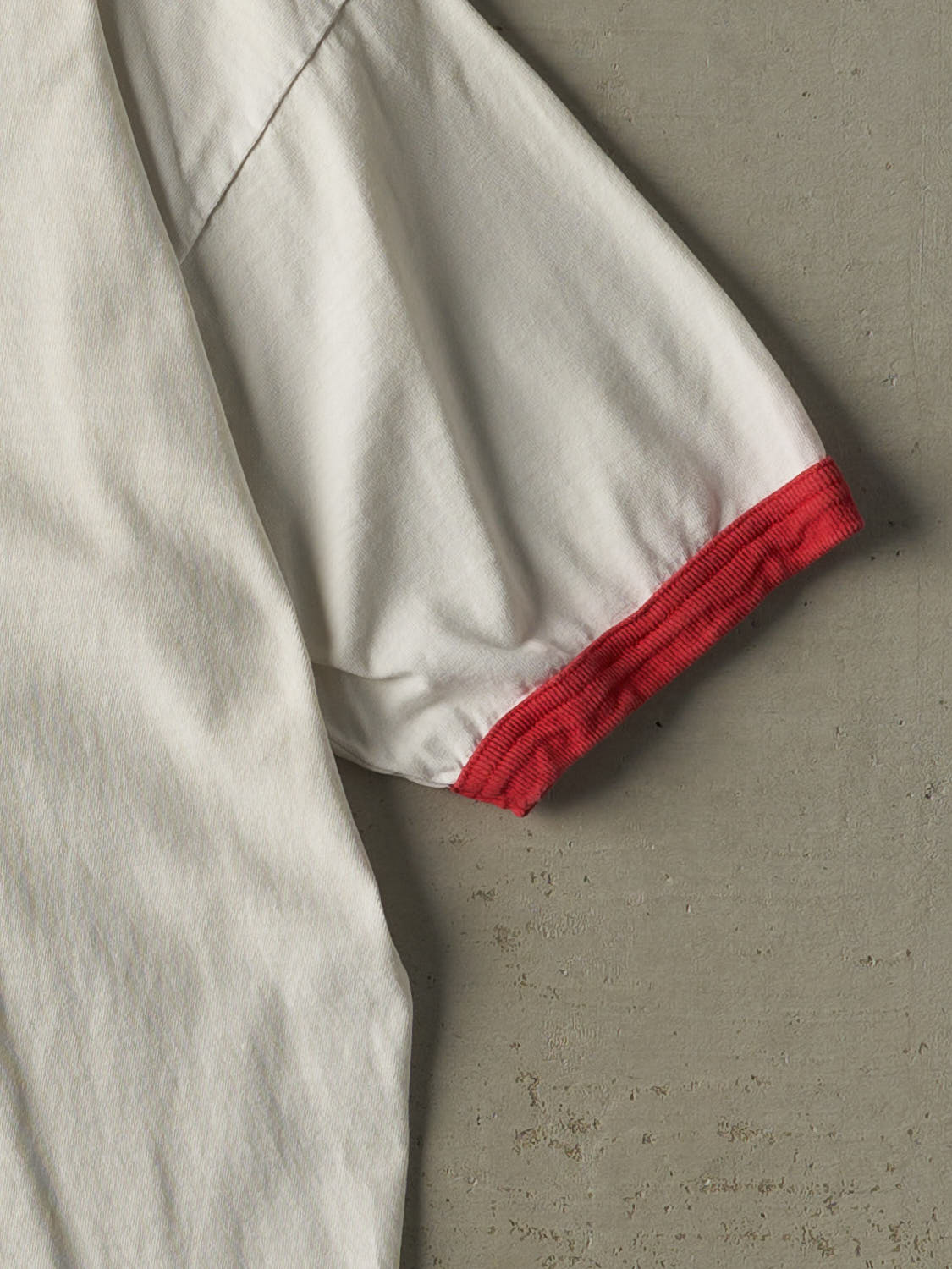 Vintage Y2K White ABA Ringer Tee (L/XL)