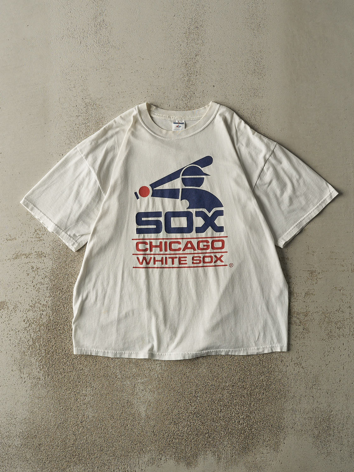 Vintage Y2K White Chicago White Sox Tee (L/XL)