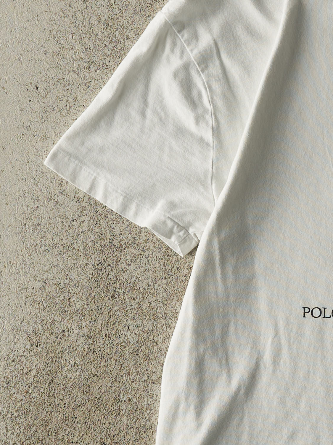 Vintage Y2K White Ralph Lauren Polo Bear Tee (XS/S)