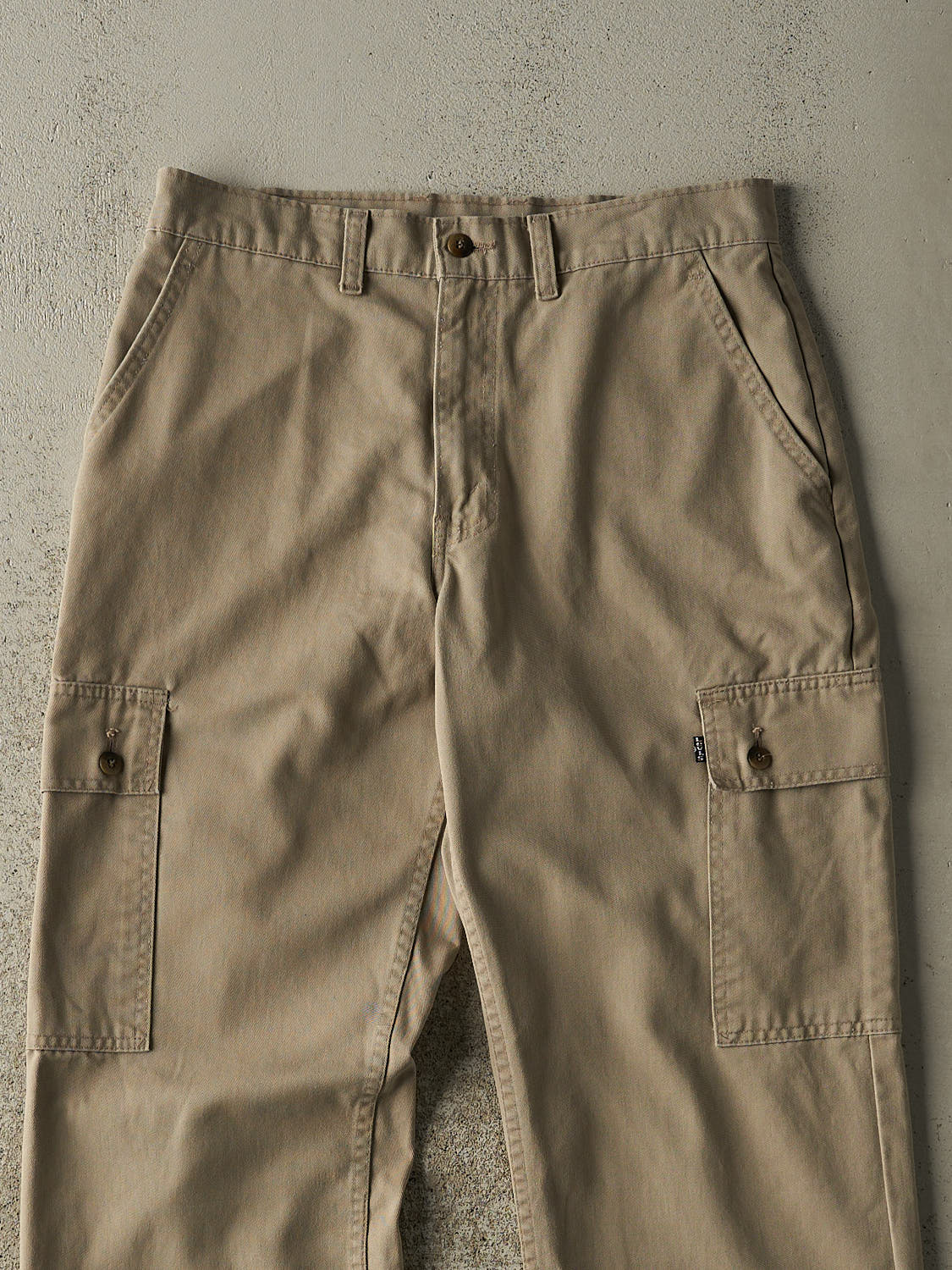 Vintage 90s Beige Levi's Cargo Pants (31x31)