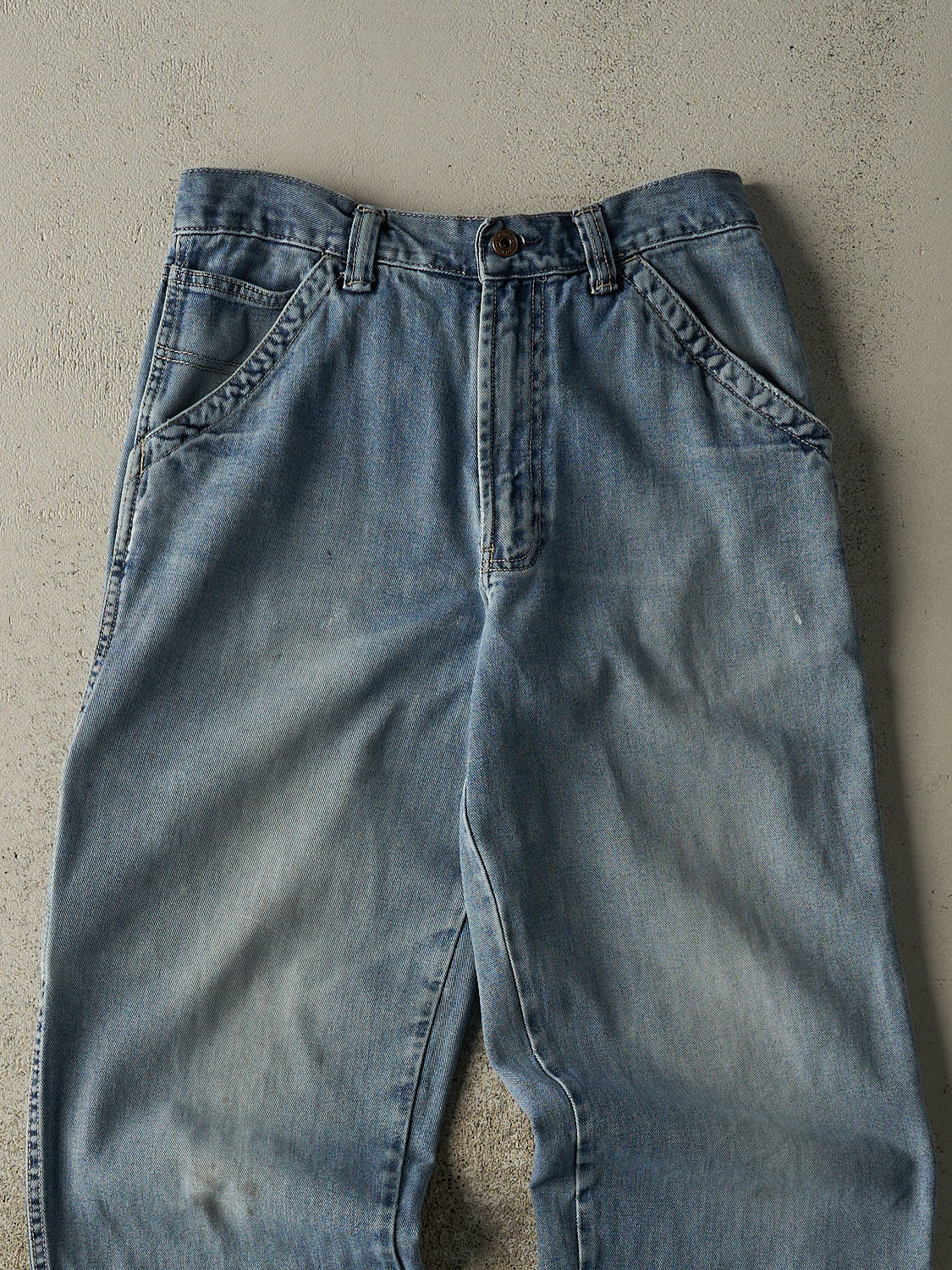 Vintage 90s Light Wash Old Navy Painters Pants (29x31.5)