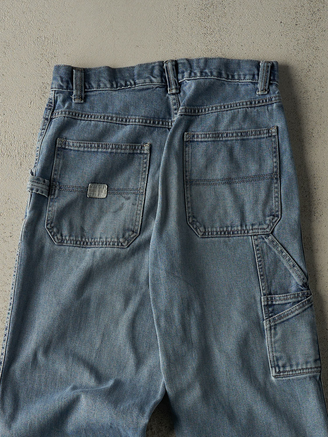 Vintage 90s Light Wash Old Navy Painters Pants (29x31.5)