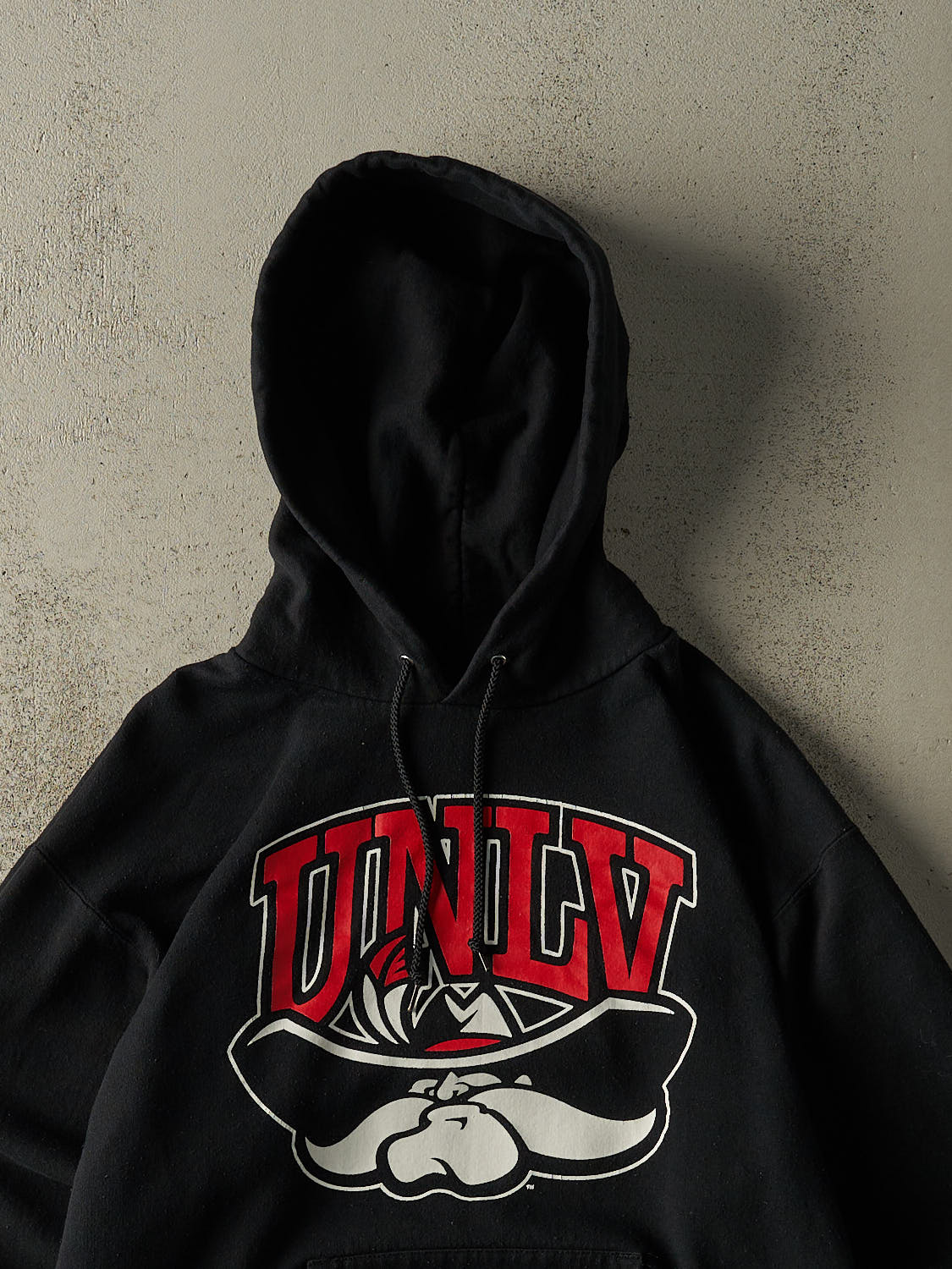 Vintage Y2K Black UNLV Champion Hoodie (S/M)