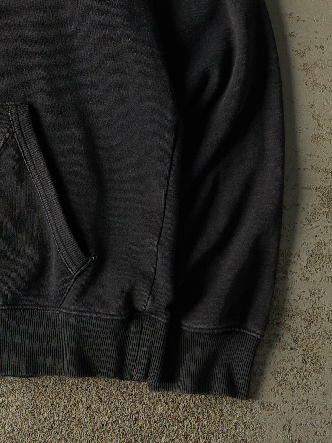Vintage Y2K Charcoal Grey Volcom Hoodie (M)