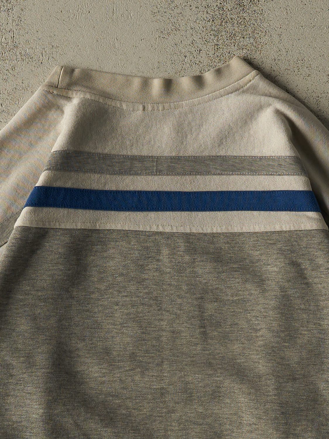 Vintage Y2K Grey Mecca Jeans Lightweight Crewneck (L)