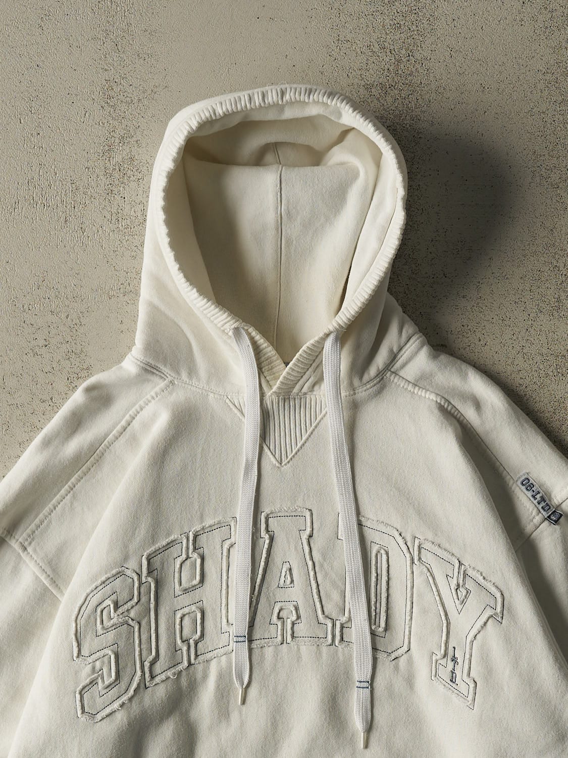 Vintage Y2K White Shady Ltd Hoodie (XL)