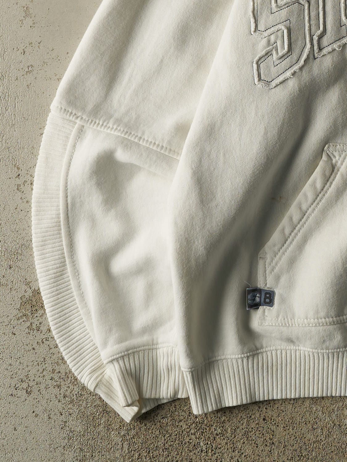 Vintage Y2K White Shady Ltd Hoodie (XL)