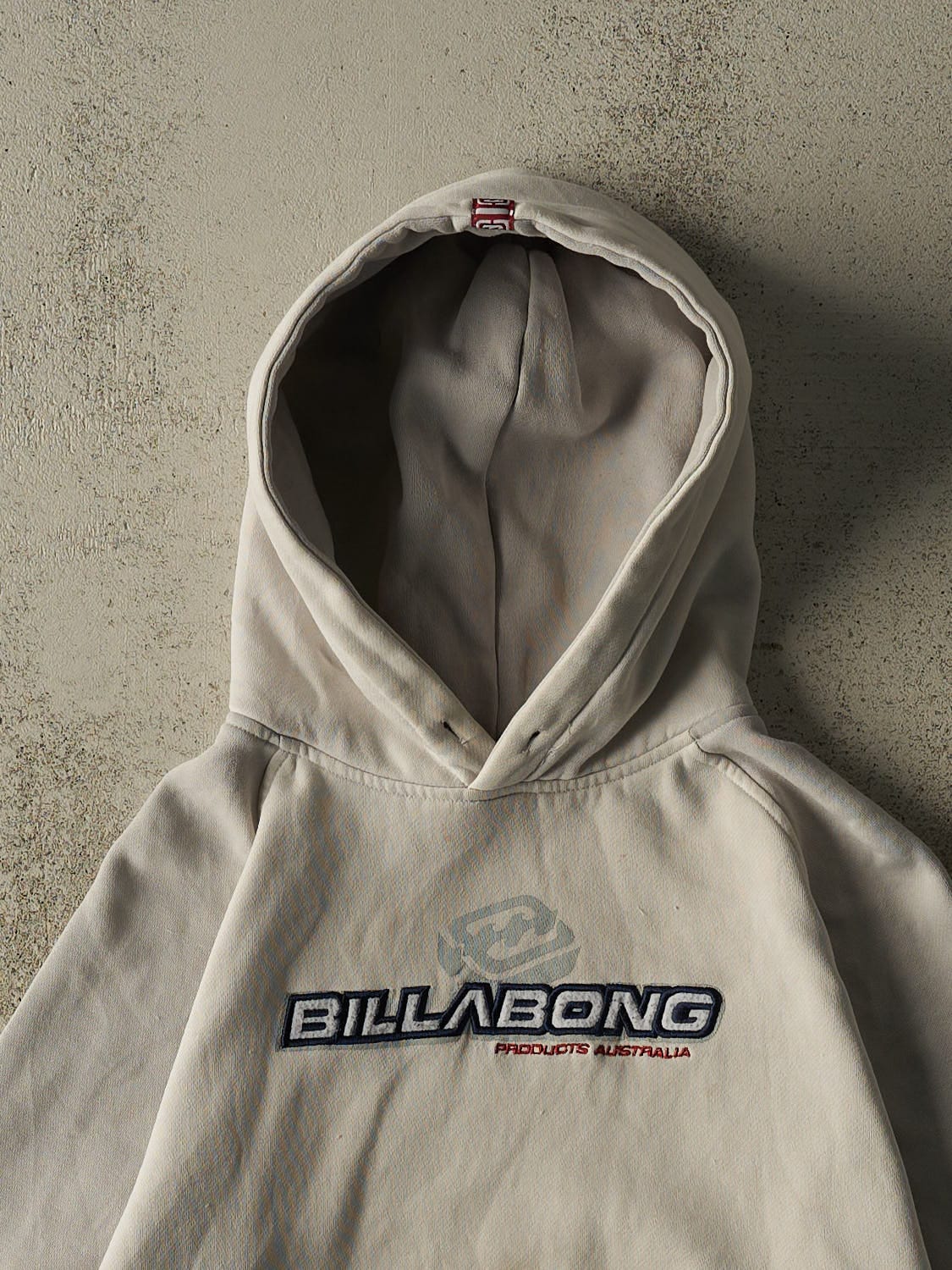 Vintage Y2K Beige Billabong Hoodie (XS/S)