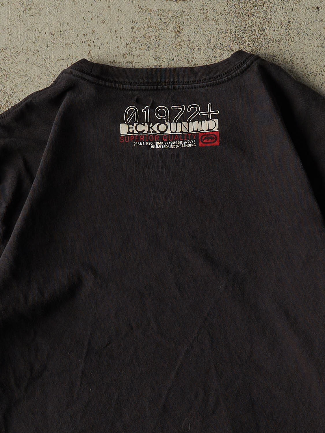 Vintage Y2K Black Ecko Tee (M)