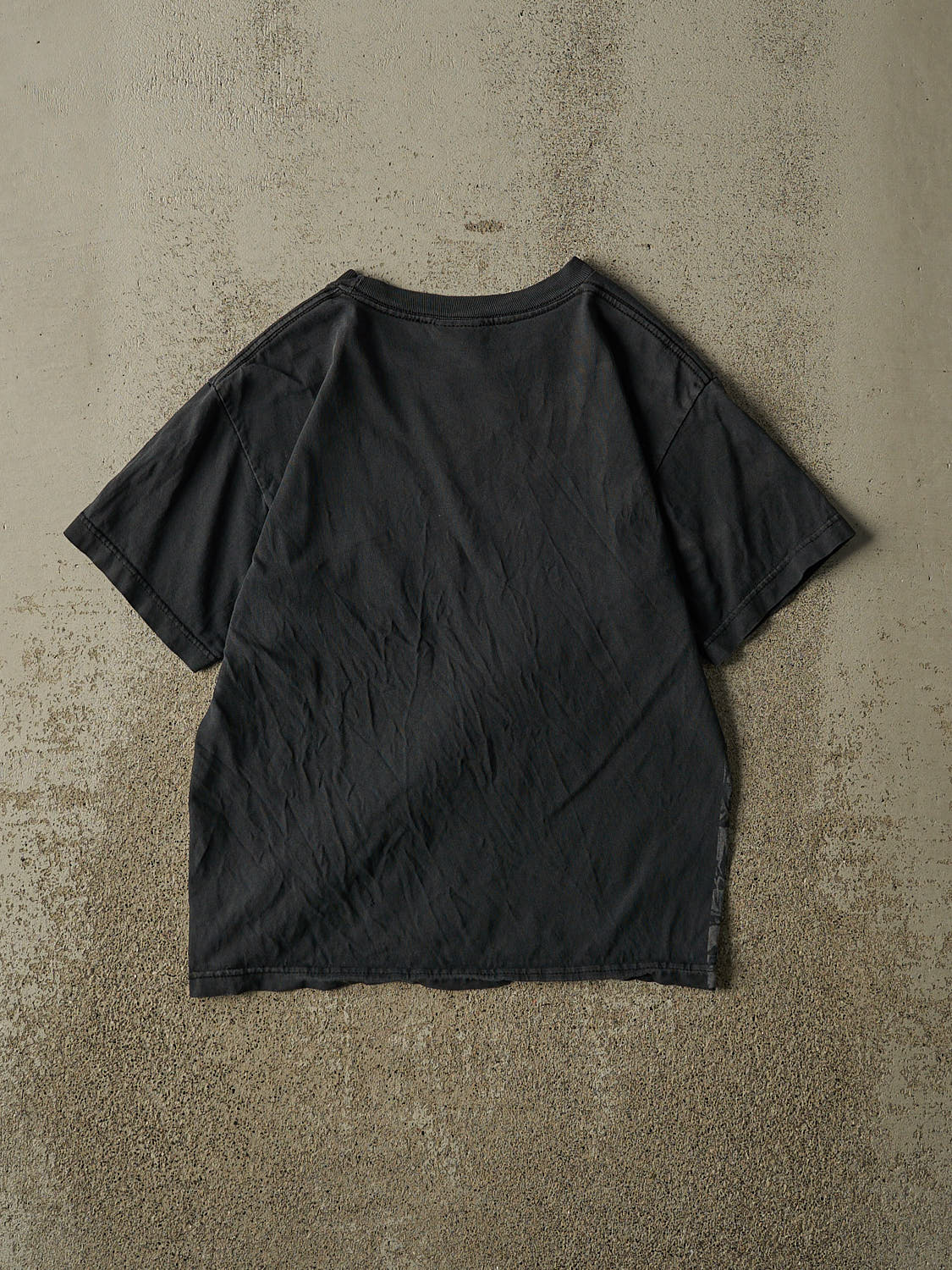 Vintage Y2K Faded Black Metal Mulisha AOP Tee (XS/S)