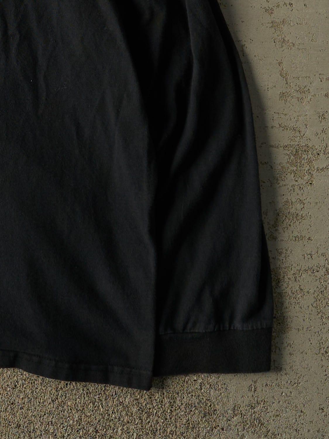 Vintage Y2K Faded Black Fox Racing Long Sleeve (L)