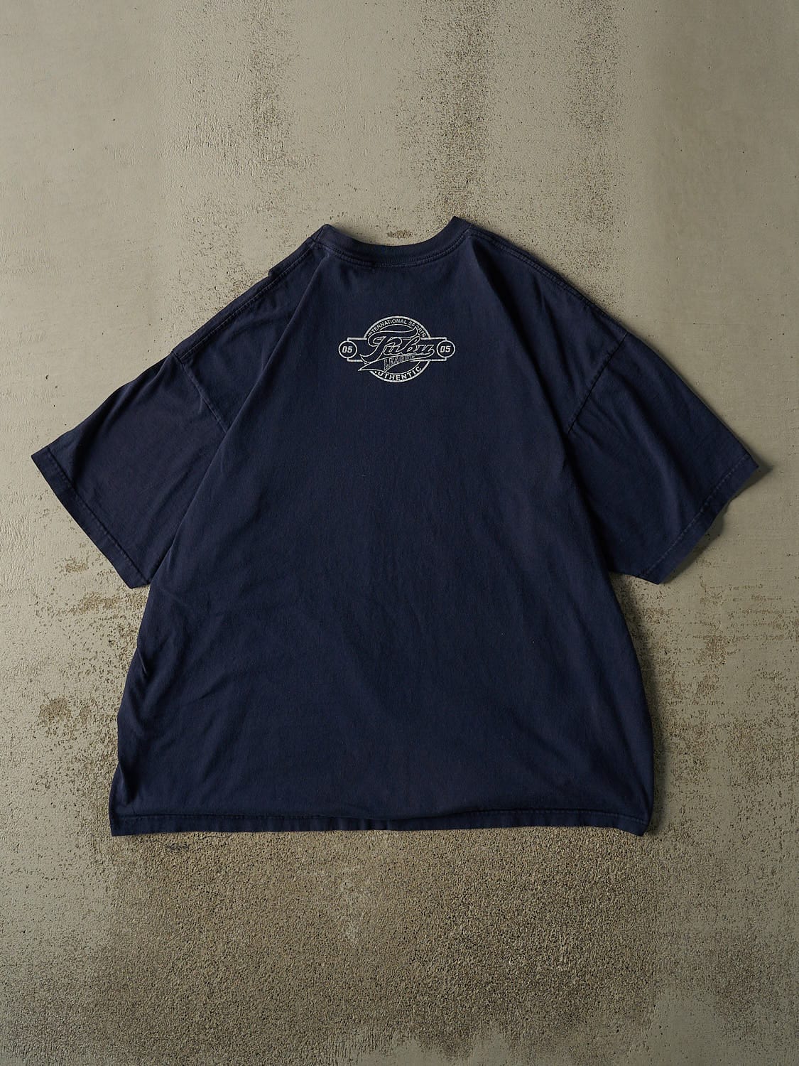 Vintage Y2K Navy Blue Fubu Tee (XXL)