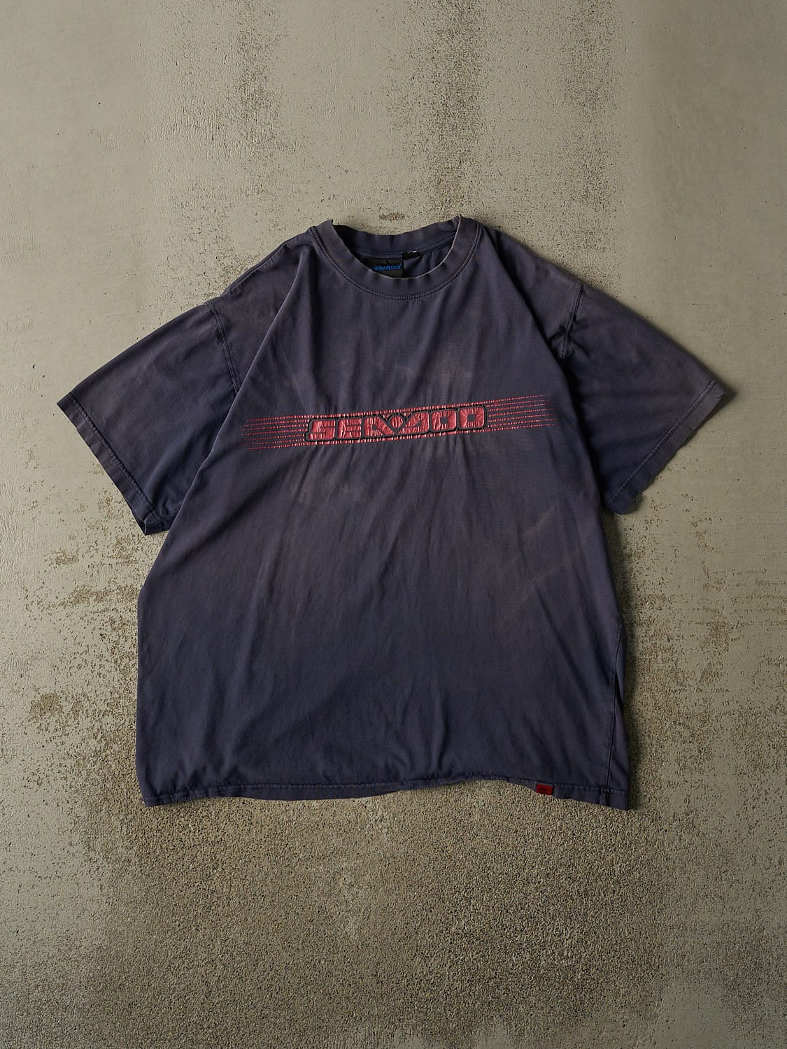 Vintage Y2K Sun Faded Navy Sea Doo Tee (XL)