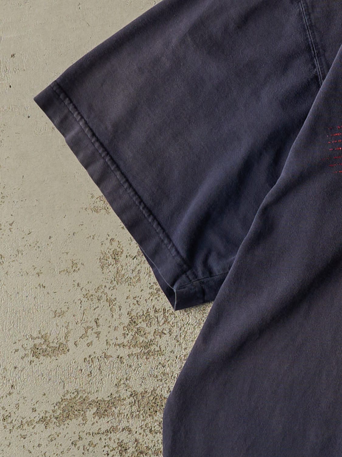 Vintage Y2K Sun Faded Navy Sea Doo Tee (XL)