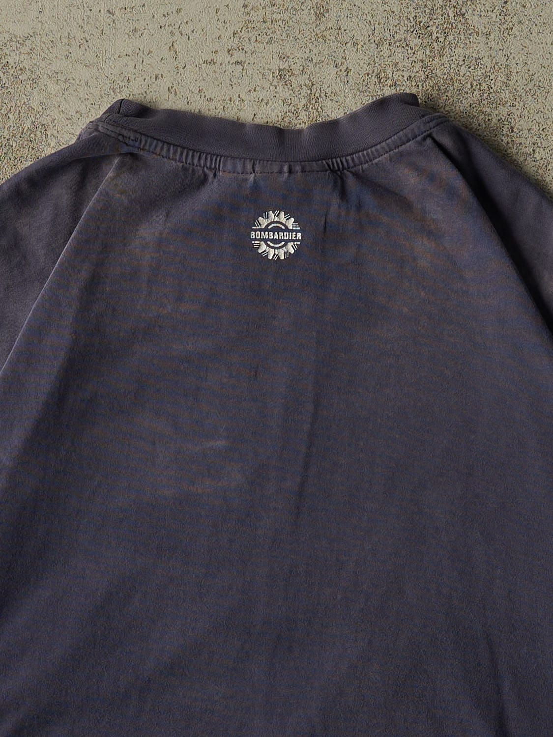 Vintage Y2K Sun Faded Navy Sea Doo Tee (XL)